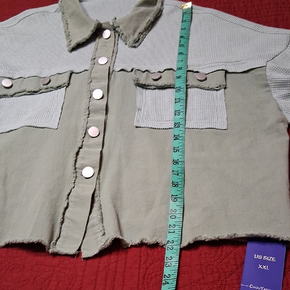 ChouYatou Oversized Shacket - Picture 10 of 14